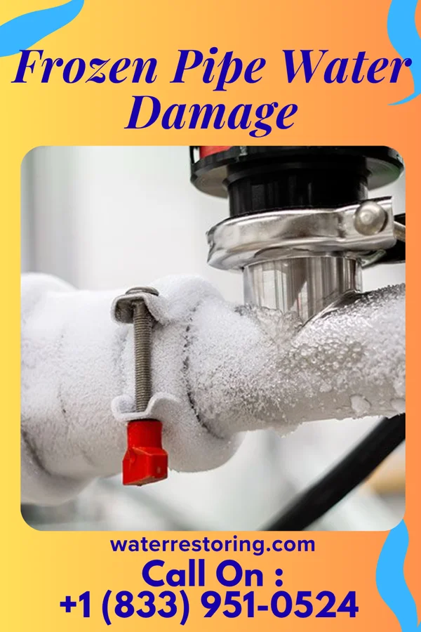 Frozen Pipe Water Damage in McNabb, IL